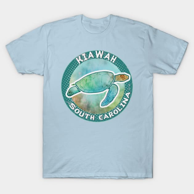 Kiawah Island South Carolina Sea Turtle T-Shirt by tanambos